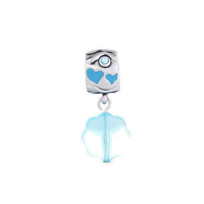 Charms Beads Charm Anhänger Perlen für Armband Kette Starter Angebot,Edelstahl Zirkonia Silber karma-beads , Pandora style kompatibel 925