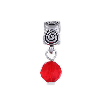 Beads Charm Anh?nger Perlen fr Armband Kette Starter Angebot,Edelstahl Zirkonia Silber karma-beads , Pandora style kompatibel