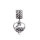 Charms Beads Charm Anh&bdquo;nger Perlen fr Armband Kette Starter Angebot,Edelstahl Zirkonia Silber karma-beads , Pandora style kompatibel