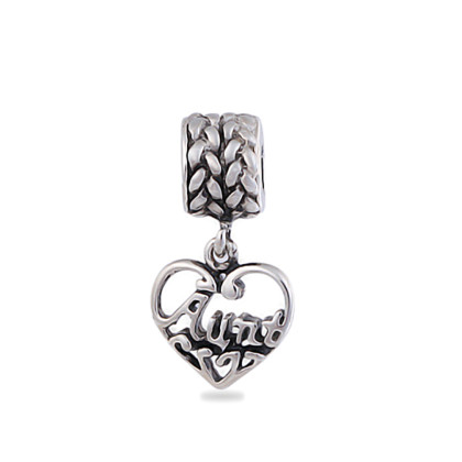 Charms Beads Charm Anh„nger Perlen fr Armband Kette Starter Angebot,Edelstahl Zirkonia Silber karma-beads , Pandora style kompatibel 925