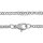 Basis Kette doppel glieder Edelstahl Halskette Silber 2,5mm 70cm