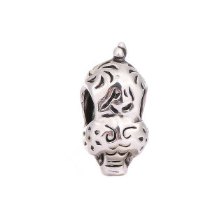 Beads Charm Anh„nger Perlen fr Armband Kette Starter Angebot,Edelstahl Zirkonia Silber karma-beads , Pandora style kompatibel
