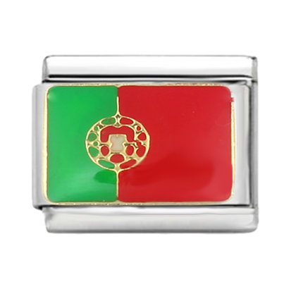 Italian Charms Armband Classic glieder Italy Charm,Silber Gold Edelstahl Links Kult modele Blume Tiere Herz fr Portugal Flage