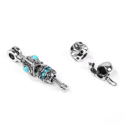 Beads Charms Anh„nger Carrier fr Perle halskette und armband kette in Silber, Edel schmuck tolle geschenk idee
