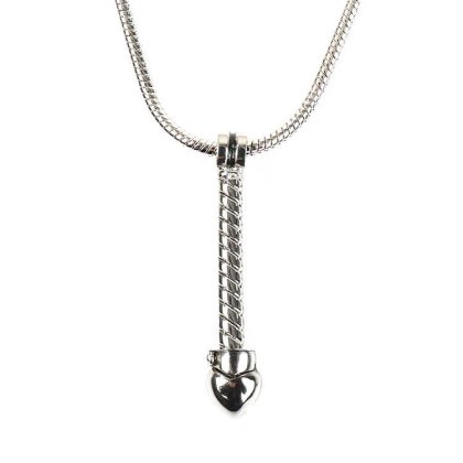 Beads Charms Anh&auml;nger Carrier f&uuml;r Perle halskette und armband kette in Silber, Edel schmuck tolle geschenk idee Silber