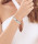AKKi Italian Charms Armband Classic glieder italy charm,Silber gold Edelstahl Links Kult modele Blume tiere Herz fr Basisarmband Gl„nzend matt Farbe kompatibel mit Original strass Herz in rot N2