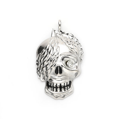 Anh„nger fr Halskette Vario Schmuck Totekopf Skull...