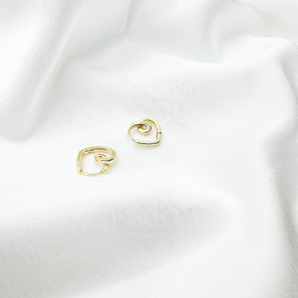 Ohrringe - Material:Swaroski Style 18k Gold  Rhodium...