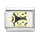 AKKi Italian Charms Armband Classic glieder italy charm,Silber gold Edelstahl Links Kult modele Blume tiere Herz fr Basisarmband Gl?nzend matt Farbe kompatibel mit Original strass Herz in rot